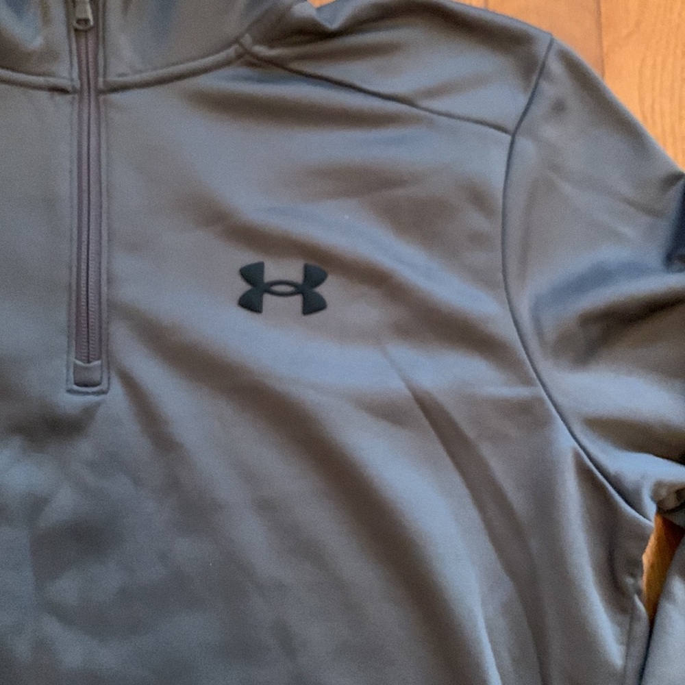 Under Amour 3/4 Zip Pullover (Gray) - image 2
